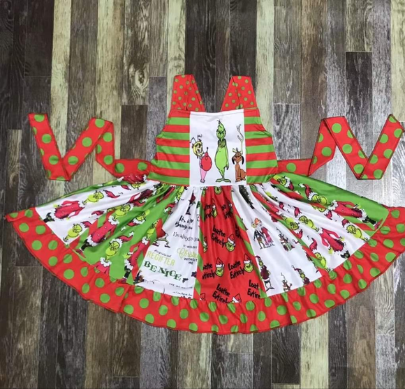 Fun christmas twirl dress