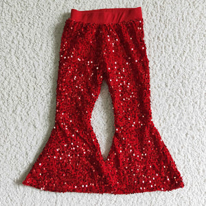 Red sequin bells