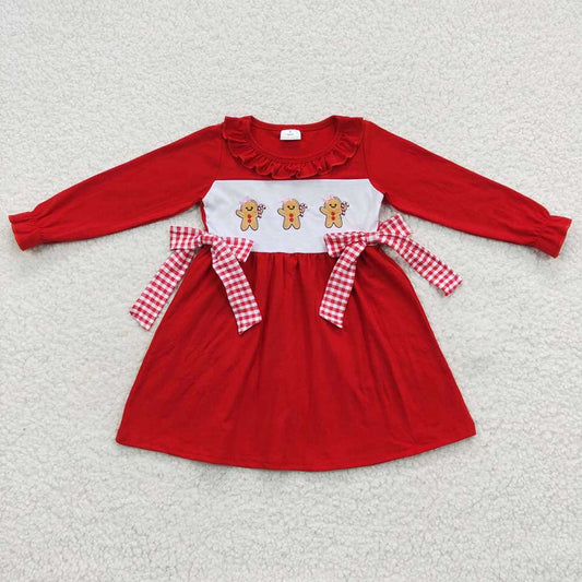 Red gingerbread dress