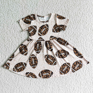 Leopard football dress