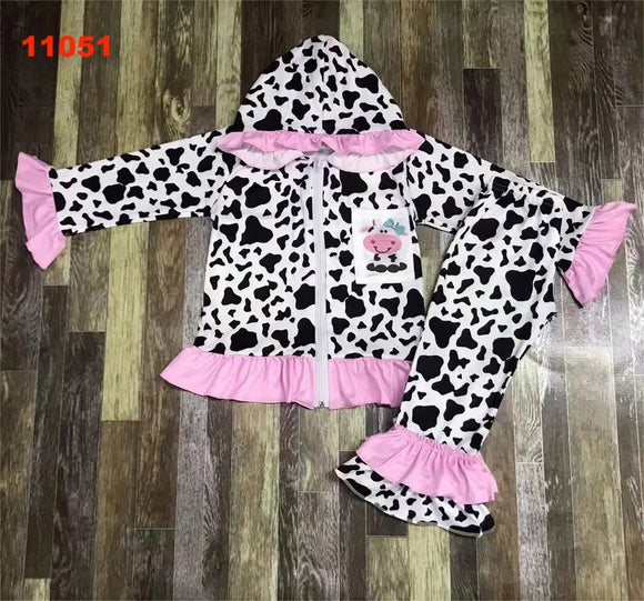 Pink cow set