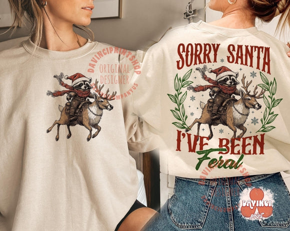 Sorry santa with pocket design