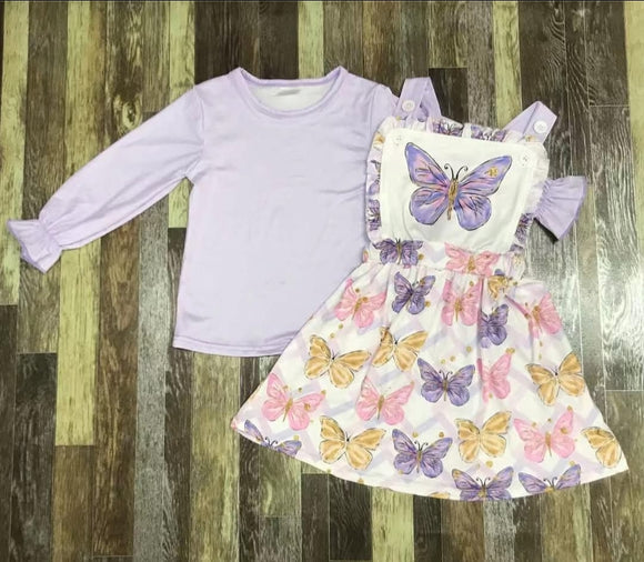 Butterfly dress set