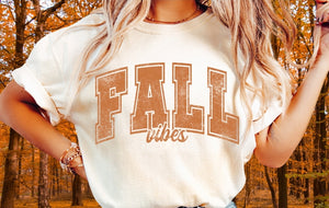 Fall vibes distressed