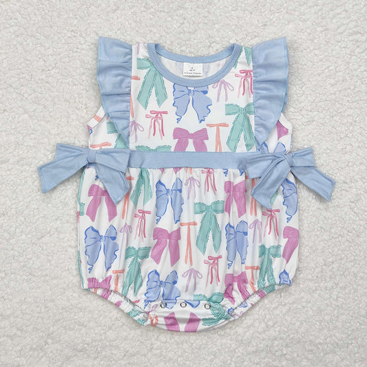 Multicolor couqette bubble romper