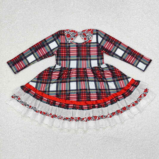 Holiday plaid dress