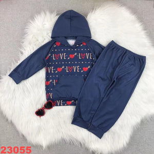 Navy love lounge set