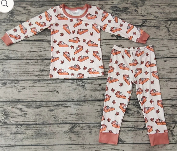 Pumpkin pie 2 piece pj set