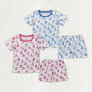 Bunny pj shorts set