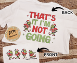 Not going front and back design