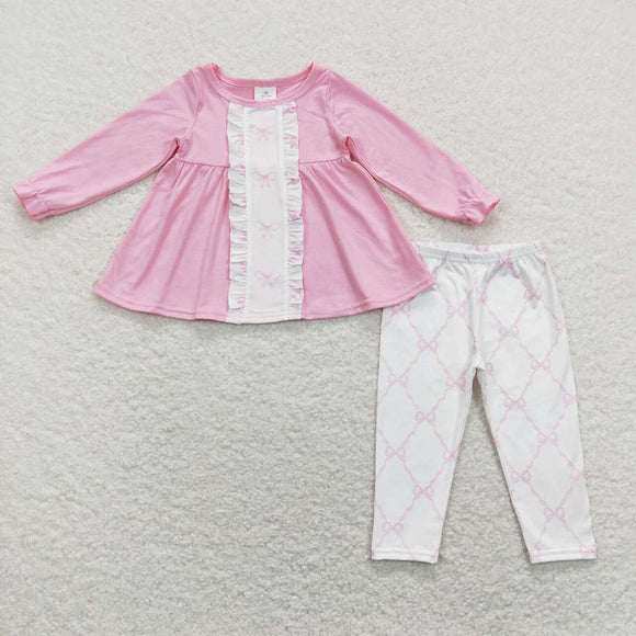 Pink couqette legging set