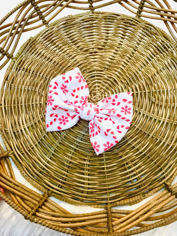 Candy canes Bow