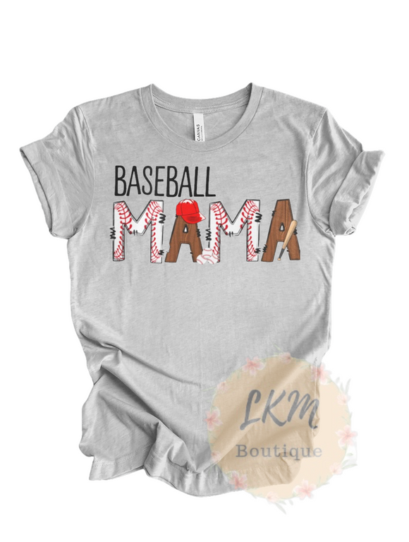 Baseball mama (can customize)