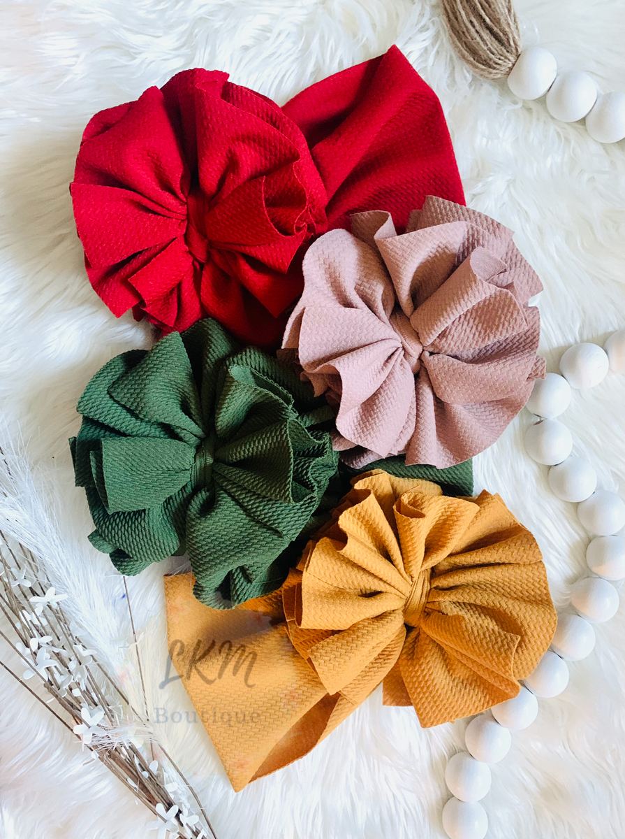 Autum spice bow bundles – LKM Boutique